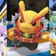 Rawk Pikachu and his band in Pokemon Go